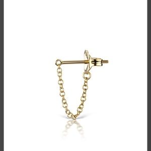 MEDIUM CHAIN WRAP EARSTUD